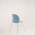 Recycle Chair by Fritz Hansen in Light Blue / Chrome | Well Loved – Fair | Shop Now | MO-FHA-N02_10_Chair-91-Hero Image-5