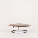 Pebble Low Table Small by Ligne Roset in Convex Top, Solid Wood | Floor Sample – Very Good | Shop Now | MO-LIR-19960053-1162-Hero Image-4