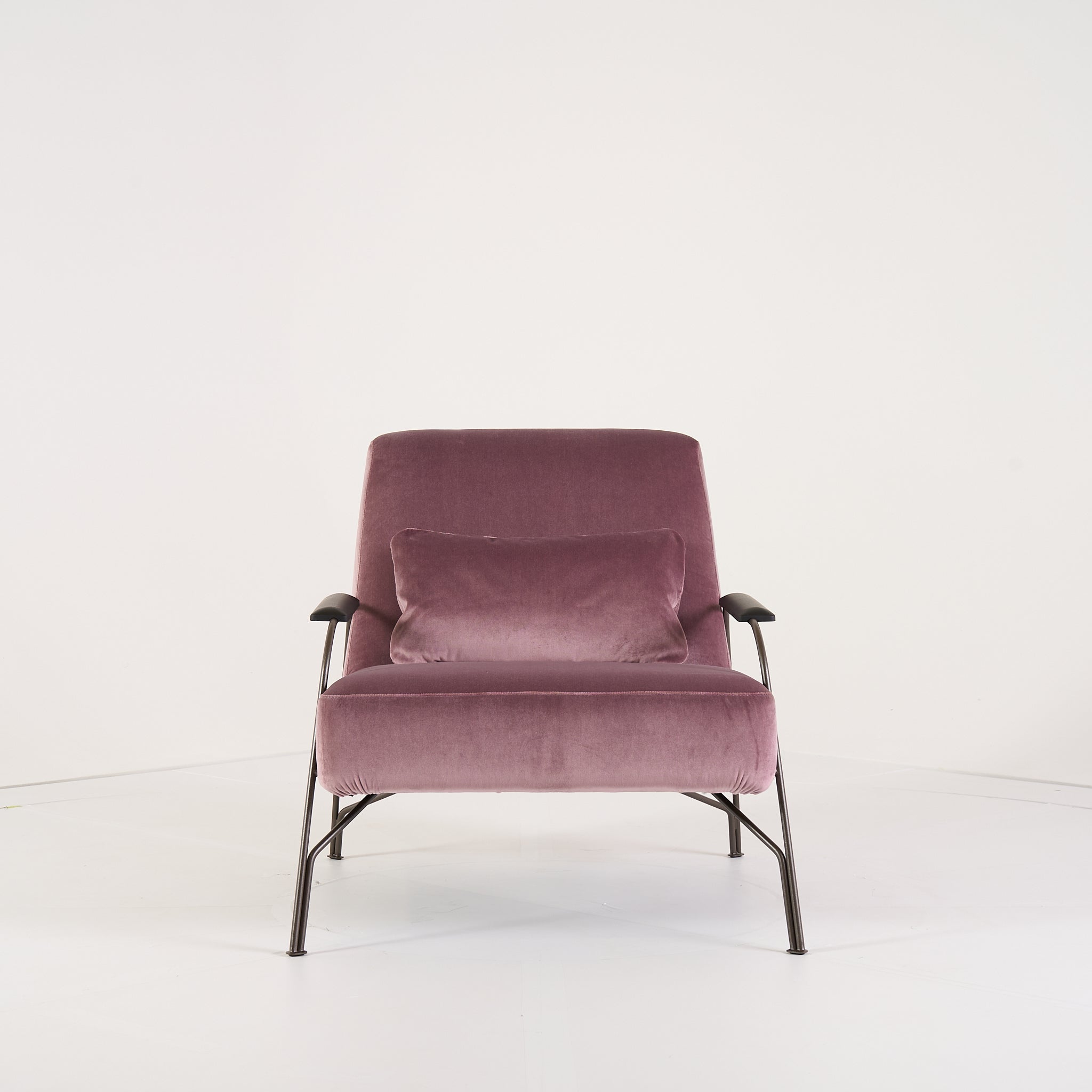 Humphrey Armchair by Ligne Roset in Roxana Rose | Floor Sample – Very Good | Shop Now | MO-LIR-19400100-1253-Hero Image-6