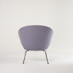 Let Chair by Fritz Hansen in Rewool 0658 / Chrome | Floor Sample – Very Good | Shop Now | MO-FHA-SH210-36-Hero Image-4