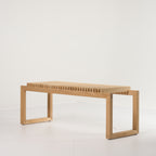 Cutter Bench by Fritz Hansen in Oak / Oak | Floor Sample – Very Good | Shop Now | MO-FHA-S1920400-102-Hero Image-4
