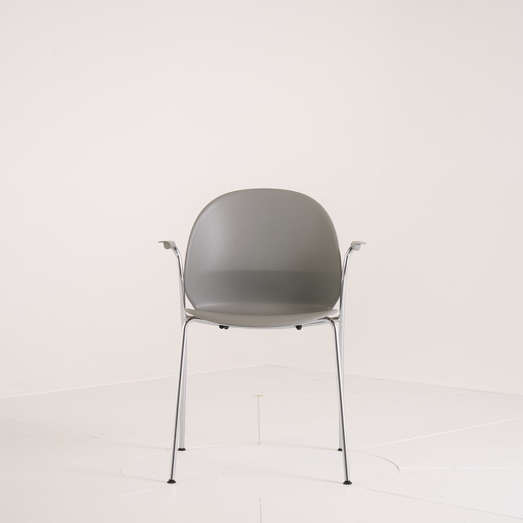 Recycle Armchair by Fritz Hansen in Grey / Chrome | Gently Used – Good | Shop Now | MO-FHA-N02_11_Chair-96-Hero Image-2