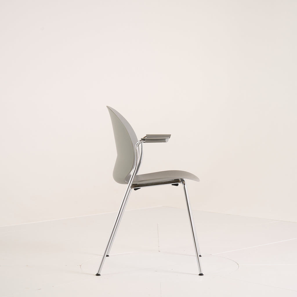 Recycle Armchair by Fritz Hansen in Grey / Chrome | Gently Used – Good | Shop Now | MO-FHA-N02_11_Chair-96-Hero Image-4