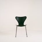 Series 7 Chair by Fritz Hansen in Evergreen Lacquer / Warm Graphite | Floor Sample – Very Good | Shop Now | MO-FHA-3107-64-Hero Image-1