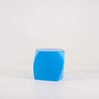 Gehry Left Twist Cube by Heller in Blue | Well Loved – Fair | Shop Now | MO-HLR-1016_05-1397-Hero Image-6