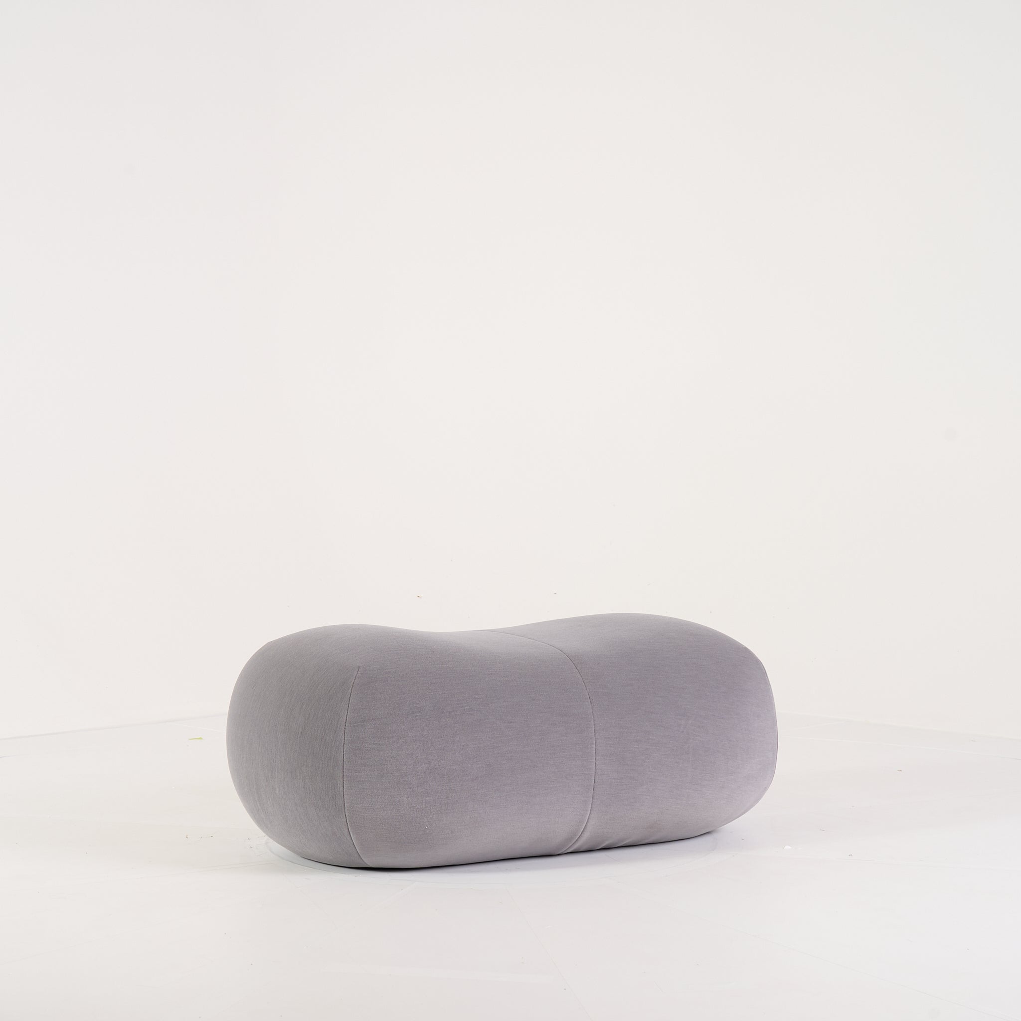Pukka Large Ottoman by Ligne Roset in Gentle Iron | Floor Sample – Very Good | Shop Now | MO-LIR-18030300-1234-Hero Image-2