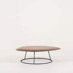 Pebble Low Table Small by Ligne Roset in Convex Top, Solid Wood | Floor Sample – Very Good | Shop Now | MO-LIR-19960053-1162-Hero Image-5