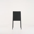 Slim Chair by Ligne Roset in Black Leather Upholstery / Steel Structure | Pristine | Shop Now | MO-LIR-10265115-1169-Hero Image-5
