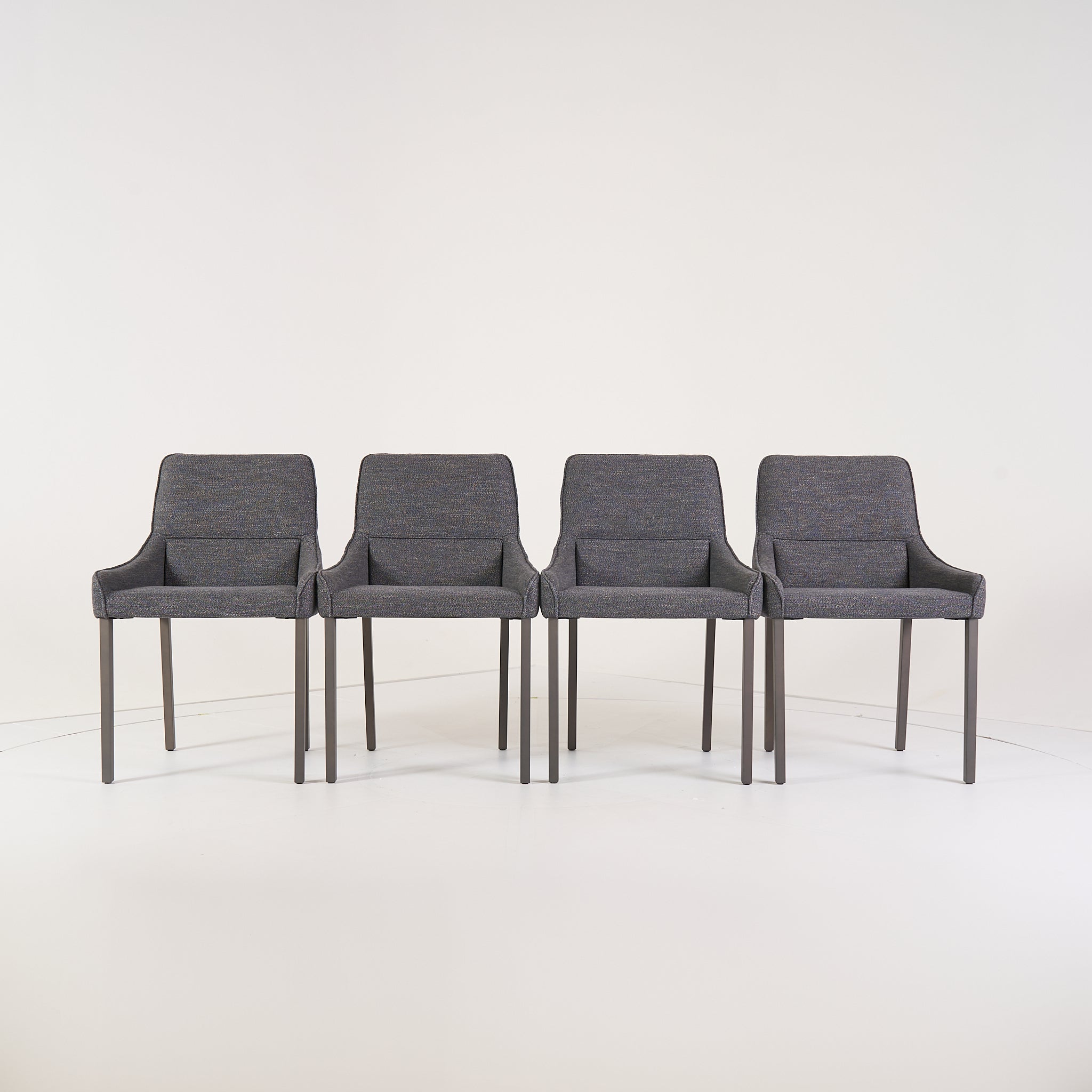 Long Island Armchair (Set of 4) by Ligne Roset in Match Tempete | Floor Sample – Very Good | Shop Now | MO-LIR-10260510-1419-Hero Image-1