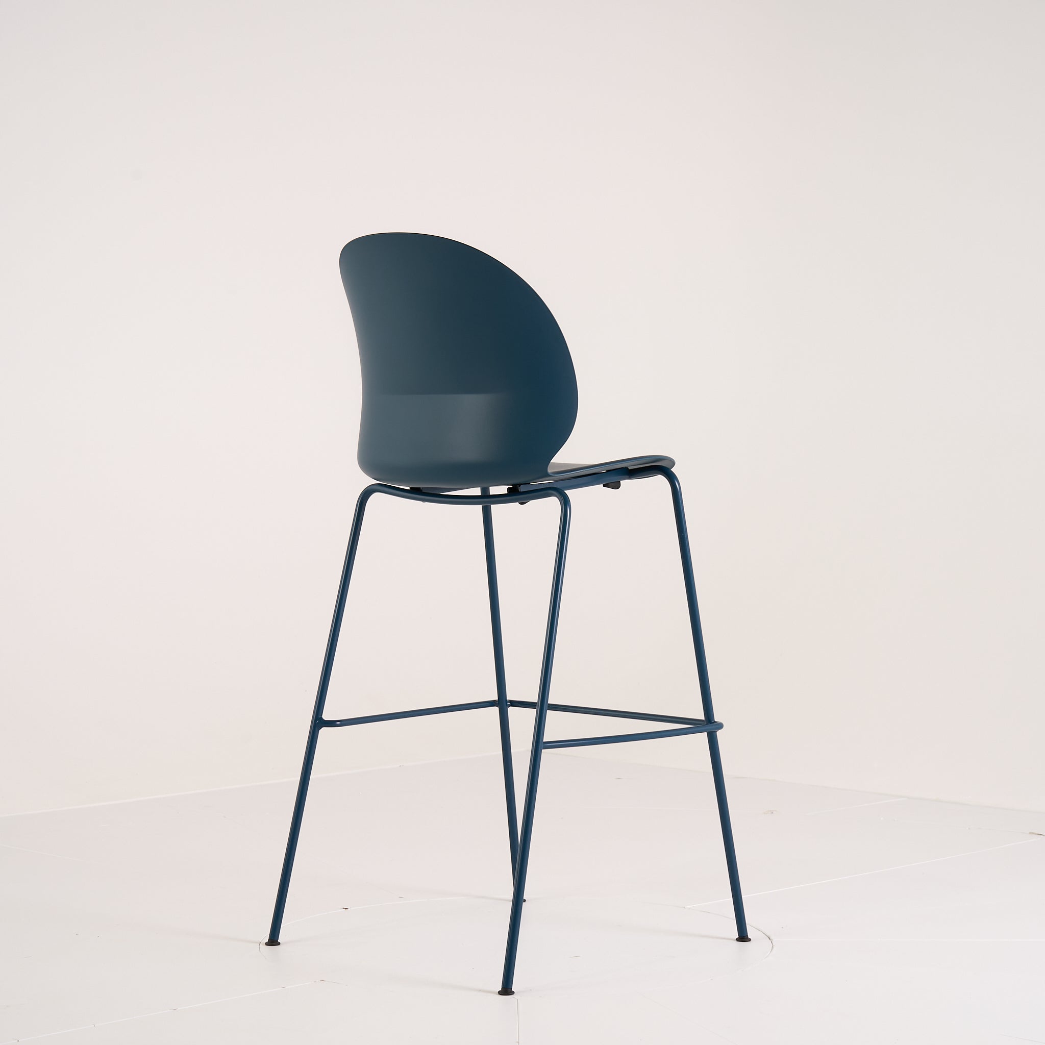 Recycle Barstool by Fritz Hansen in Dark Blue  / Dark Blue  | Project Piece – As-Is | Shop Now | MO-FHA-N02_50-126-Hero Image-3