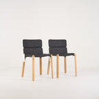 Paddock Chair Set of 2 by Ligne Roset in Feutre Anthracite | Open Box – Excellent | Shop Now | MO-LIR-10260880-1219-Hero Image-2
