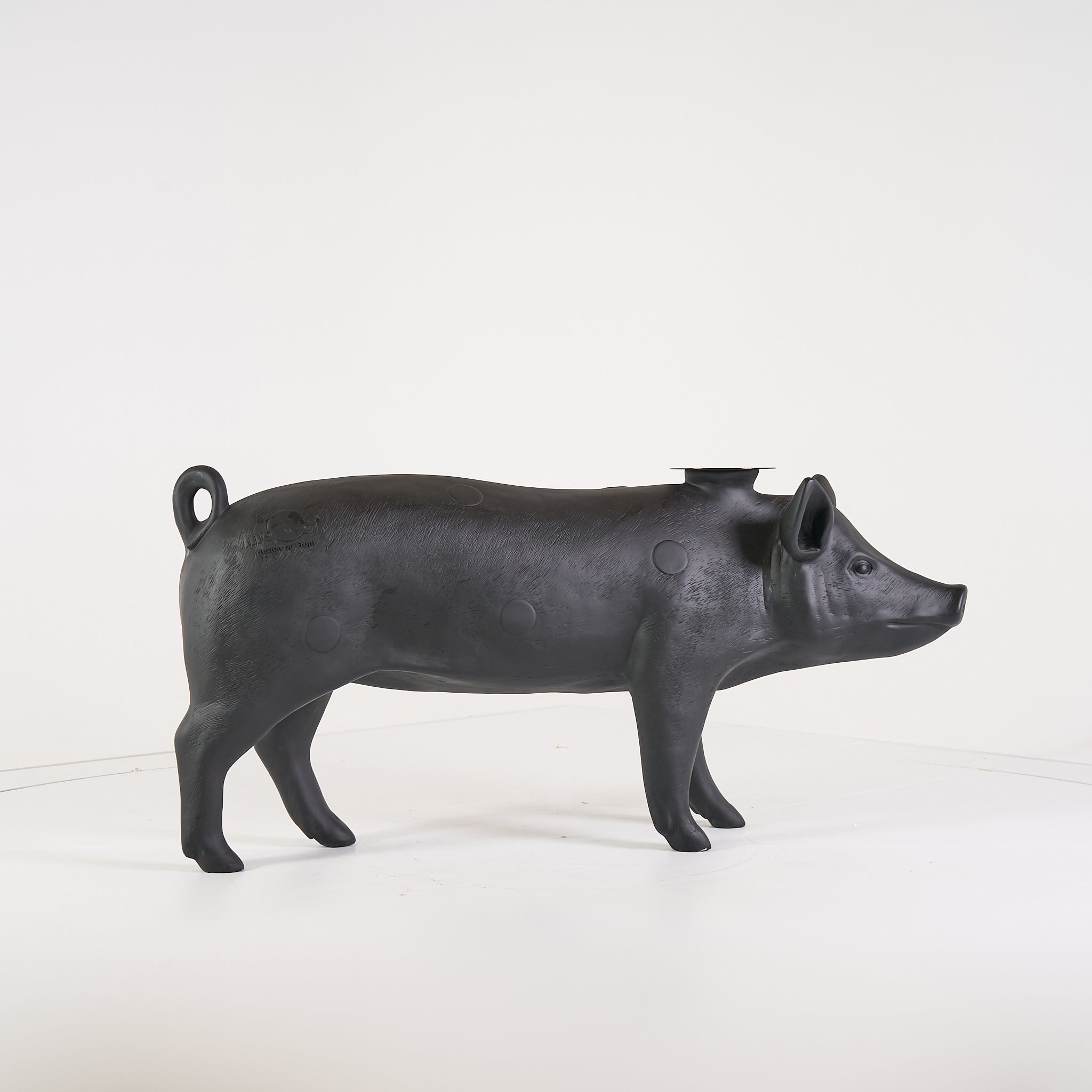 Pig Table (without tabletop) by Moooi in Black | Well Loved – Fair | Shop Now | MO-MOO-8718282340029-1434-Hero Image-3