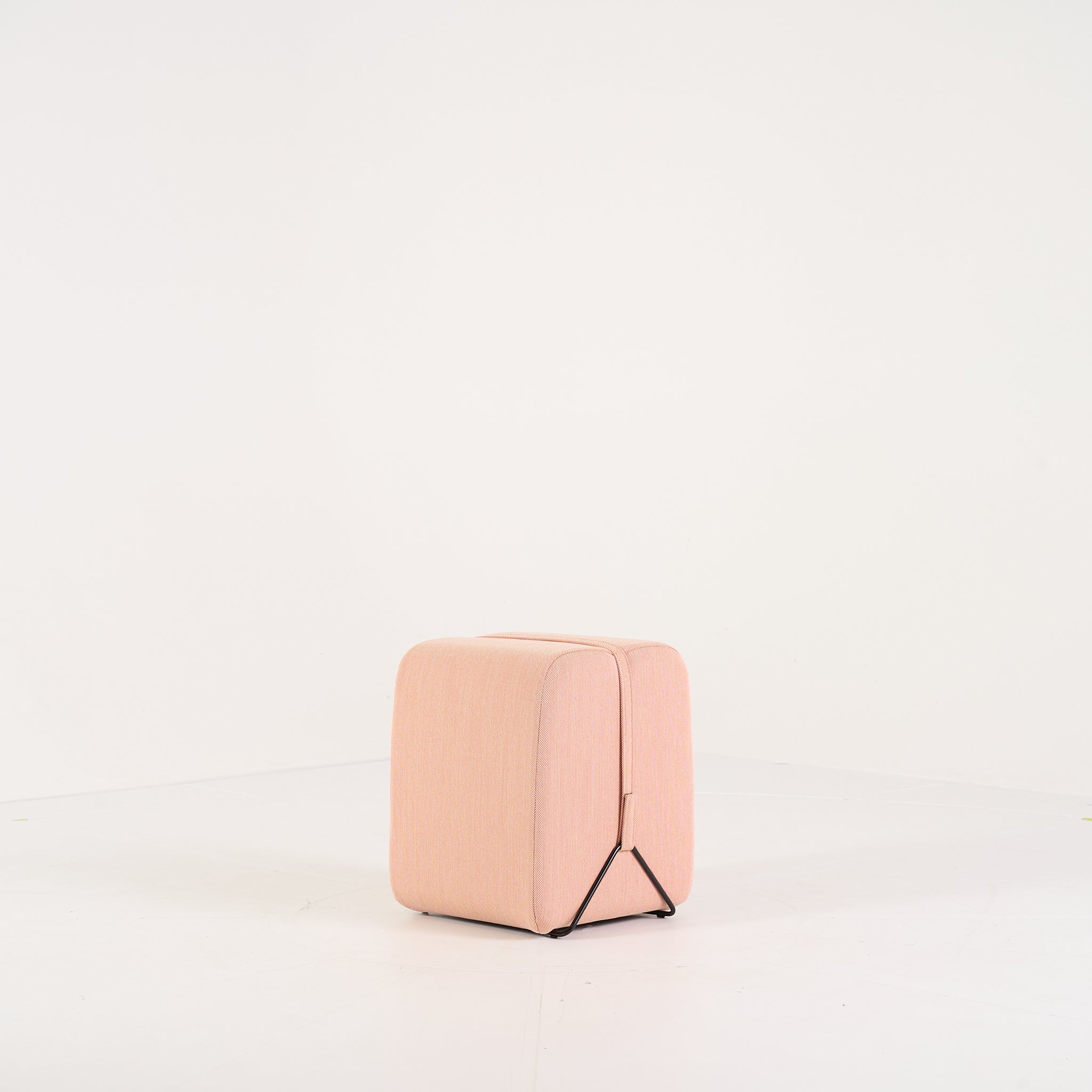 Mobidec Ottoman by Ligne Roset in Steelcut Trio Grenade | Pristine | Shop Now | MO-LIR-10261105-1174-Hero Image-7
