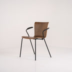 Vico Duo Chair by Fritz Hansen in Walnut Armchair / Black | Floor Sample – Very Good | Shop Now | MO-FHA-VM111-82-Hero Image-1