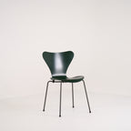 Series 7 Chair by Fritz Hansen in Evergreen Lacquer / Warm Graphite | Floor Sample – Very Good | Shop Now | MO-FHA-3107-64-Hero Image-5