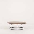 Pebble Low Table Small by Ligne Roset in Convex Top, Solid Wood | Floor Sample – Very Good | Shop Now | MO-LIR-19960053-1162-Hero Image-7
