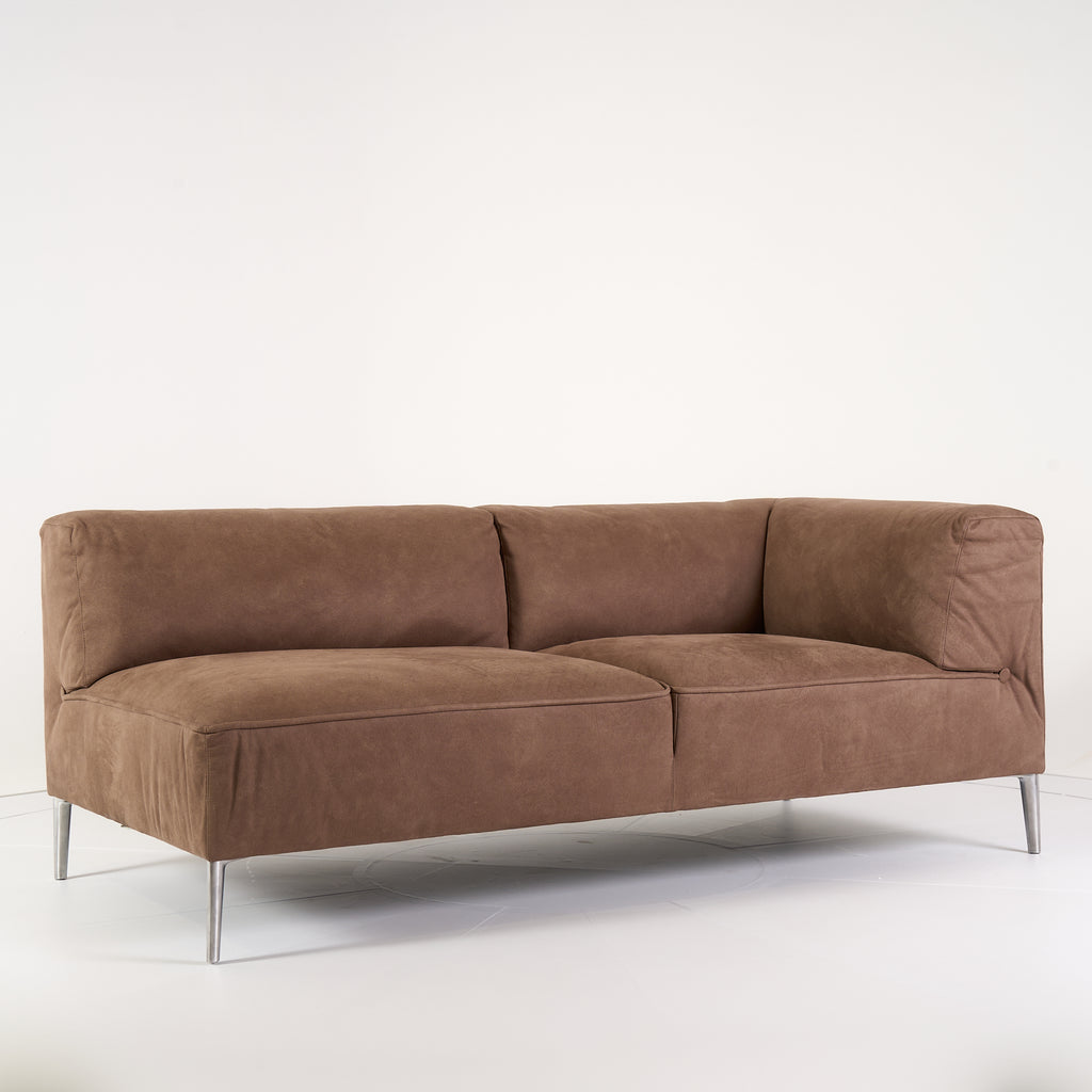 Sofa So Good Double by Moooi in No Arm Left Abbracci, Taupe | Gently Used – Good | Shop Now | MO-MOO-8718282783451-174-Hero Image-1