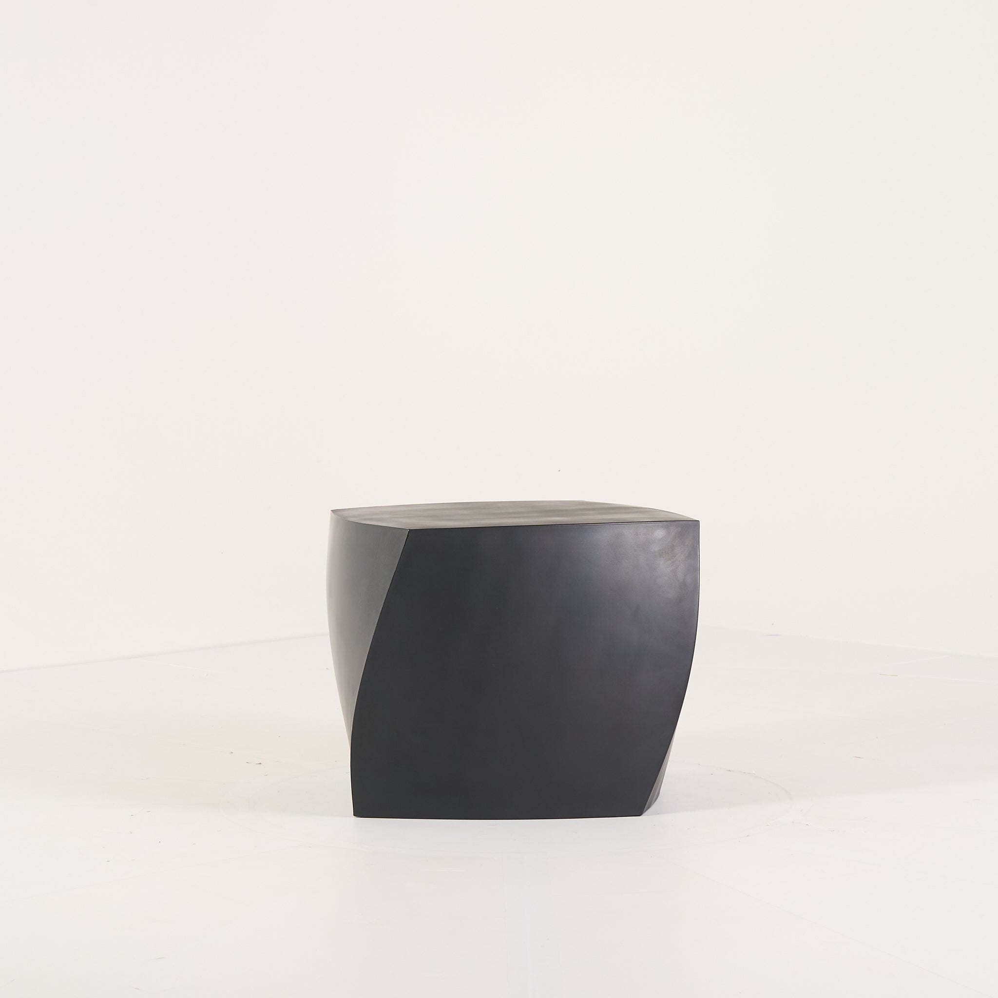 Gehry Left Twist Cube by Heller in Black | Well Loved – Fair | Shop Now | MO-HLR-1016_06-1403-Hero Image-7