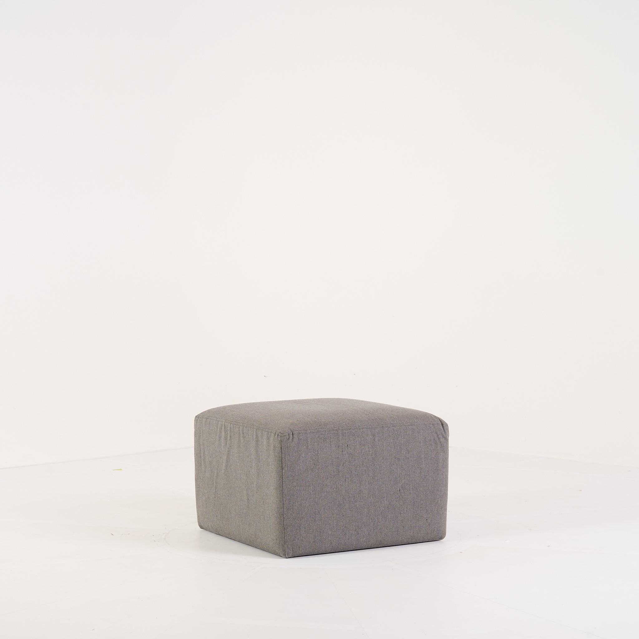 DIXIT Poof by Ligne Roset in Sunbrella Heritage Granit | Floor Sample – Very Good | Shop Now | MO-LIR-10465200-1201-Hero Image-2