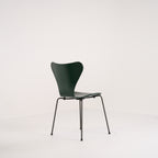 Series 7 Chair by Fritz Hansen in Evergreen Lacquer / Warm Graphite | Floor Sample – Very Good | Shop Now | MO-FHA-3107-64-Hero Image-4